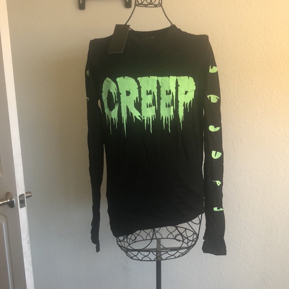 Dolls kill creep top - Picture 4 of 8